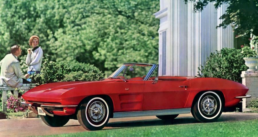  Chevrolet Corvette Stingray Convertible 1963 года  (фото 37 из 37)